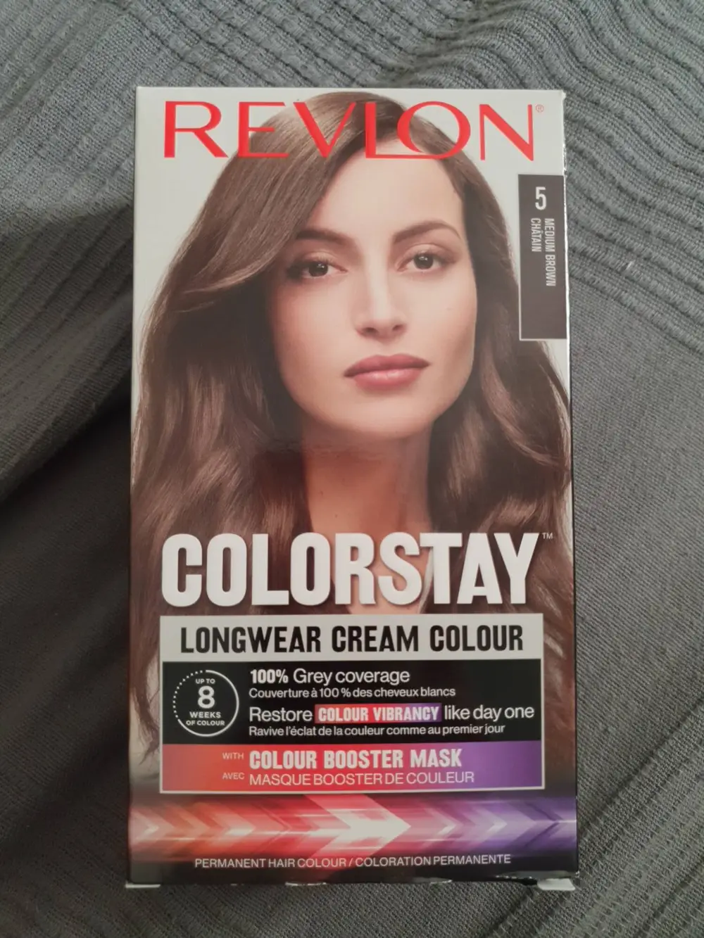 REVLON - Colorstay - Masque booster de couleur 5  chatain