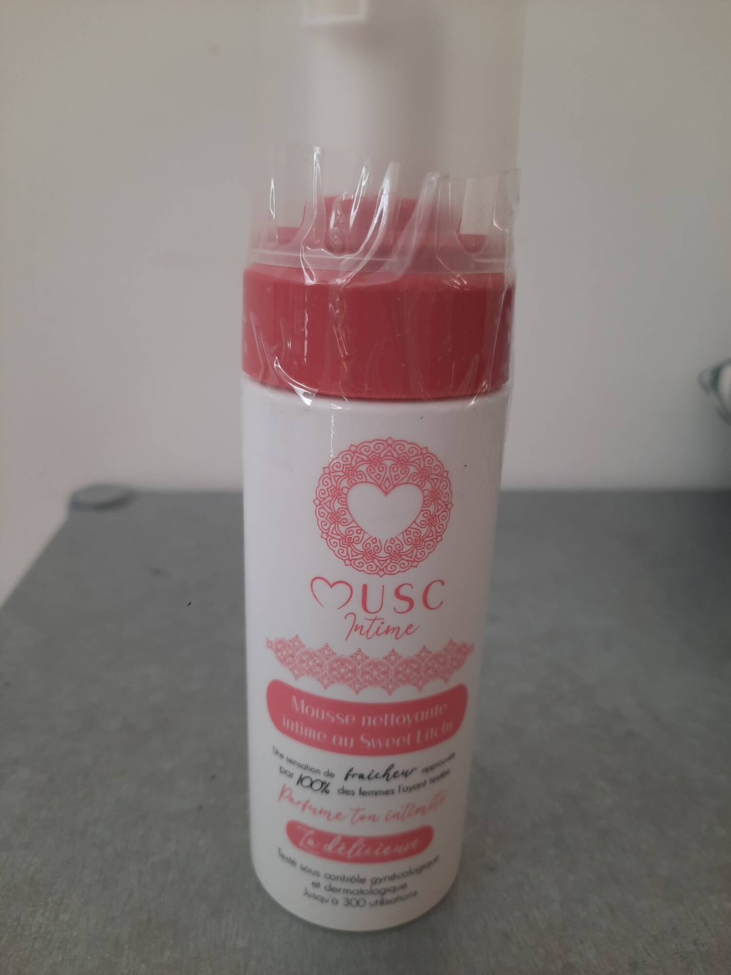 MUSC INTIME - Mousse nettoyante intime au sweet litchi