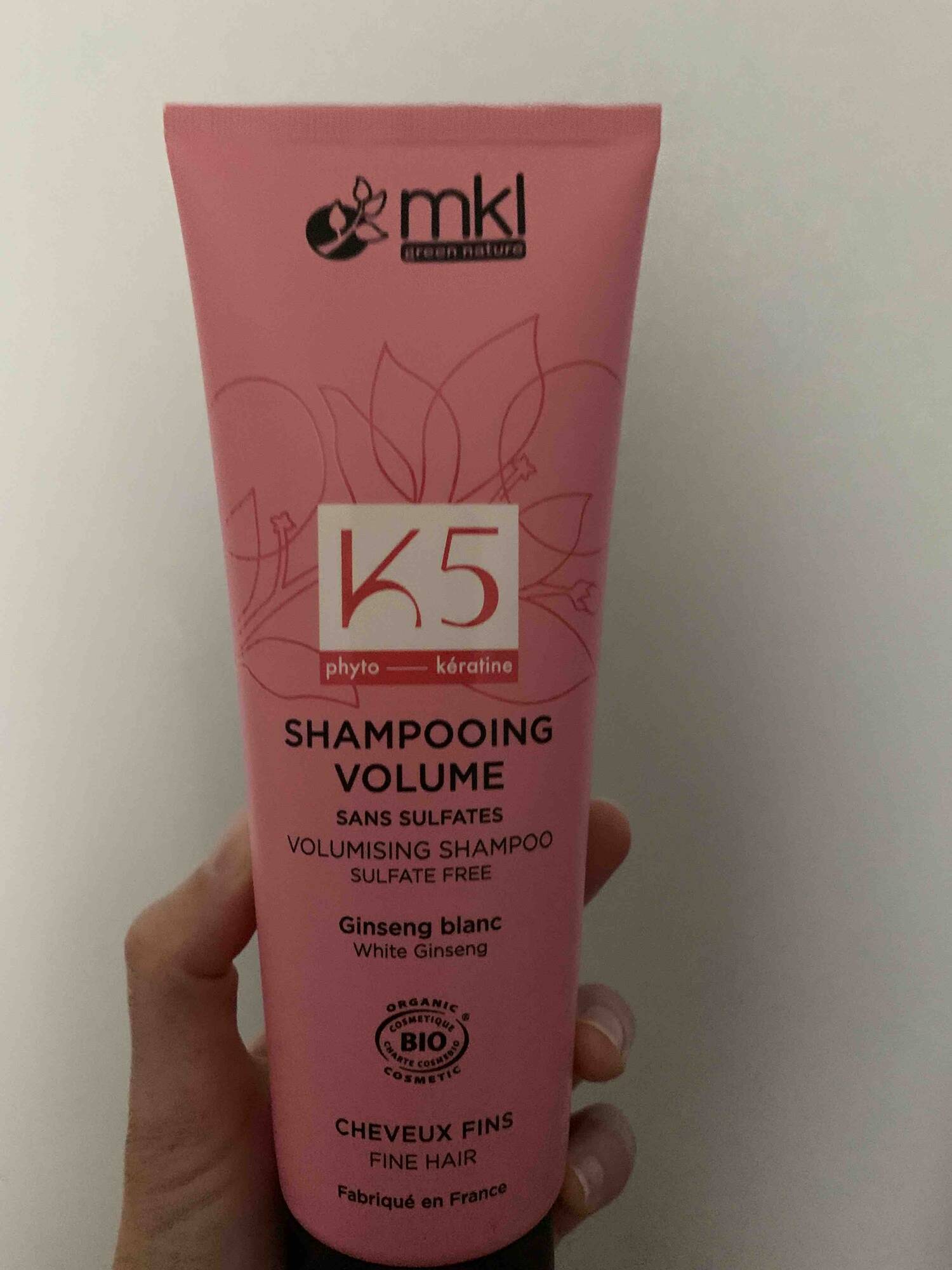 MKL GREEN NATURE - K5 - Shampooing Volume