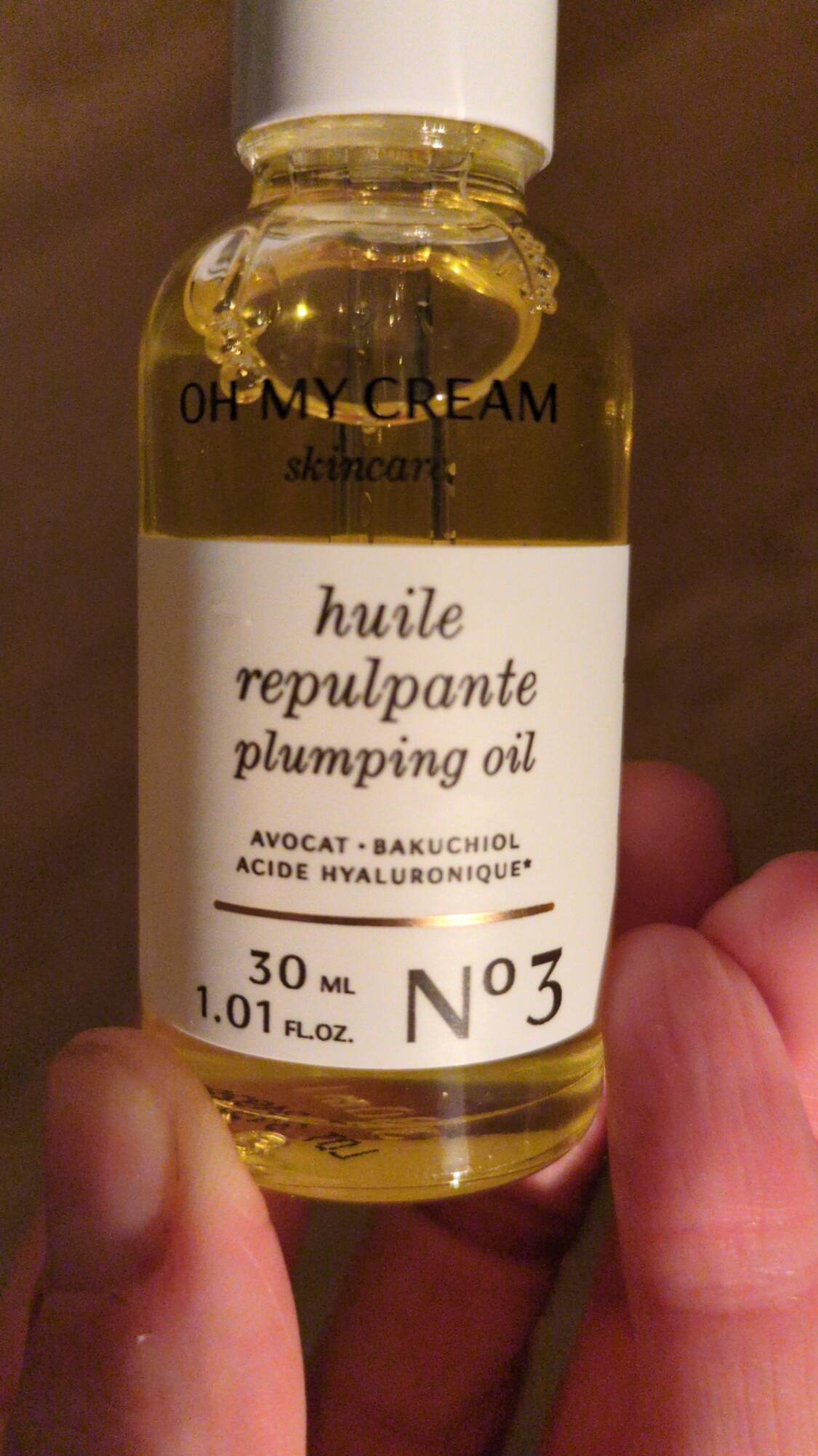 OH MY CREAM - Huile repulpante n°3