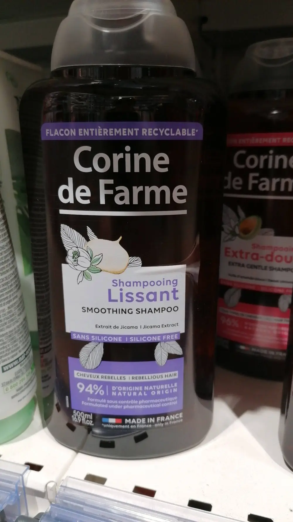 CORINE DE FARME - Shampooing lissant à l’extrait de Jicama