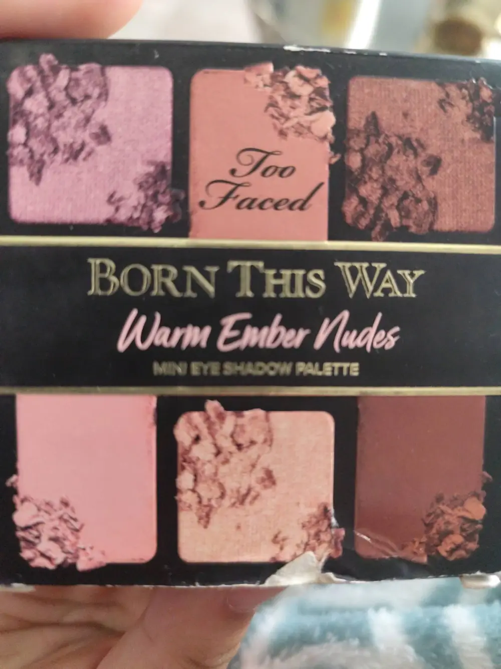 TOO FACED - Born this way - Mini eye shadow palette warm ember nudes