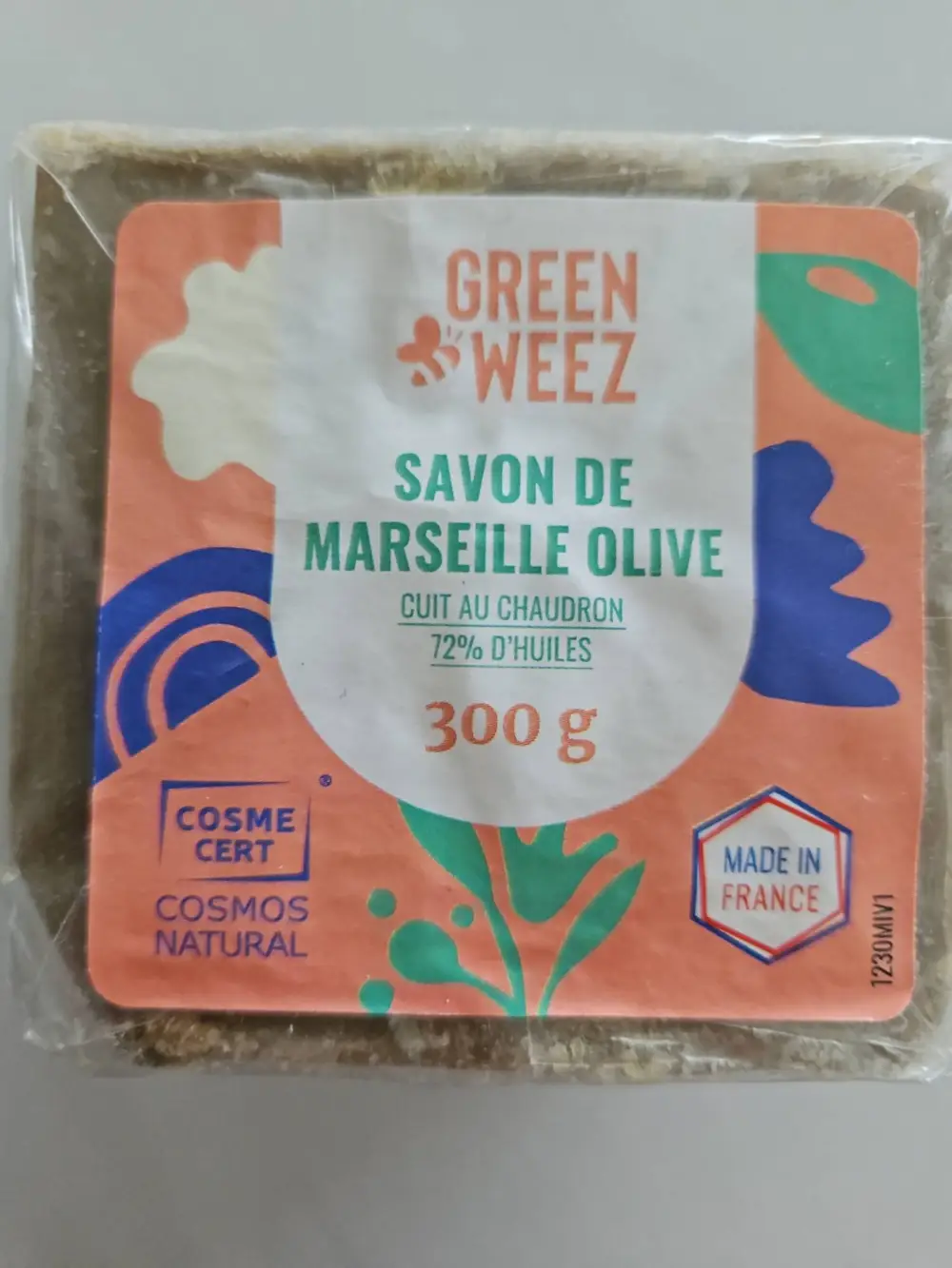 GREENWEEZ - Savon de Marseille olive