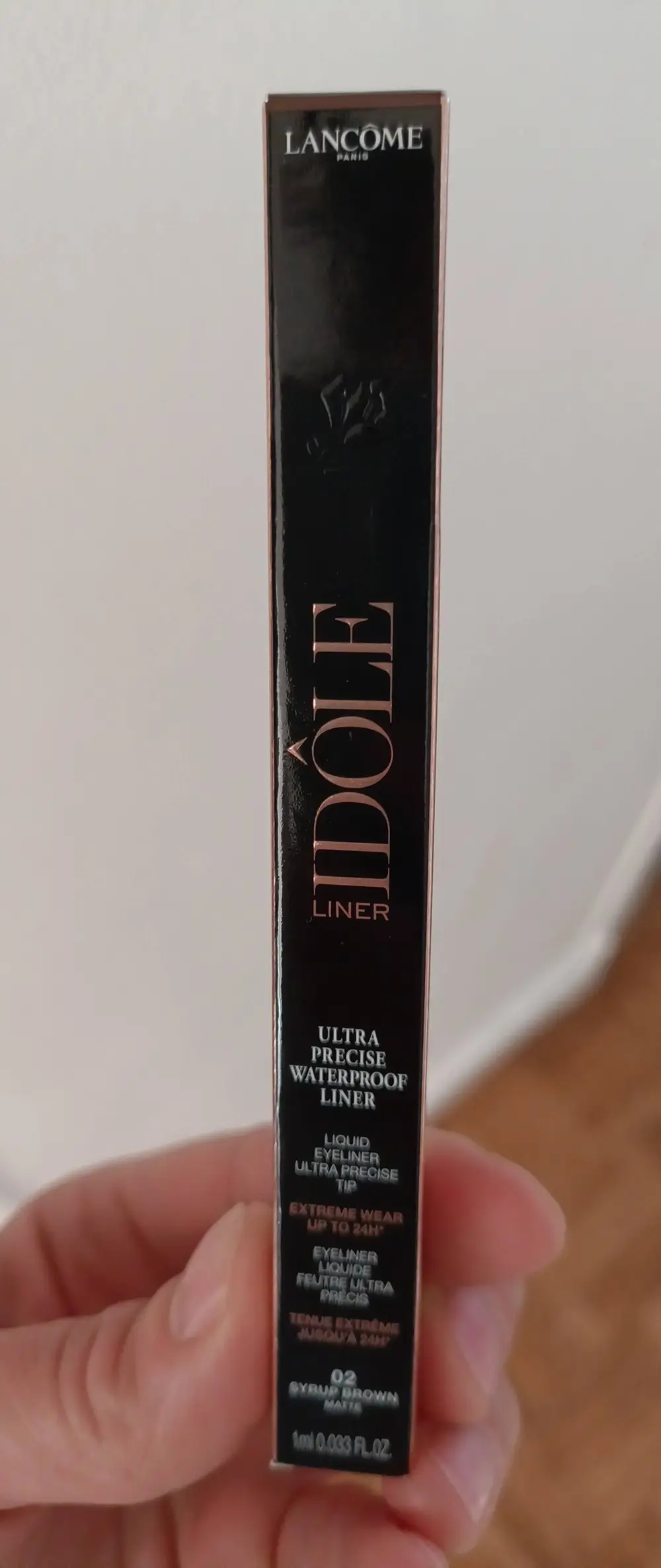 LANCÔME - Idôle liner - Eyeliner liquide feutre ultra précis 02 syrup brown