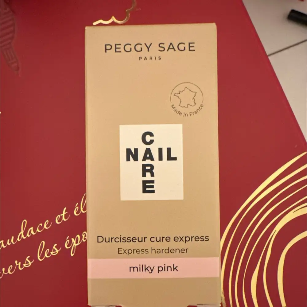 PEGGY SAGE -  Durcisseur cure express milky pink