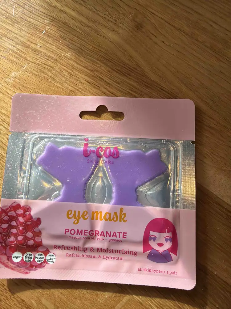 I-COS - Eye mask pomegranate 