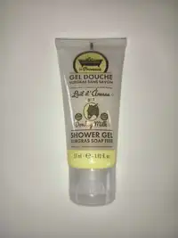 LES PETITS BAINS DE PROVENCE - Lait d'ânesse - Gel douche surgra sans savon