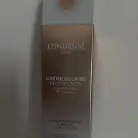 CONDENSÉ - Crème solaire protection peaux normales à mixtes