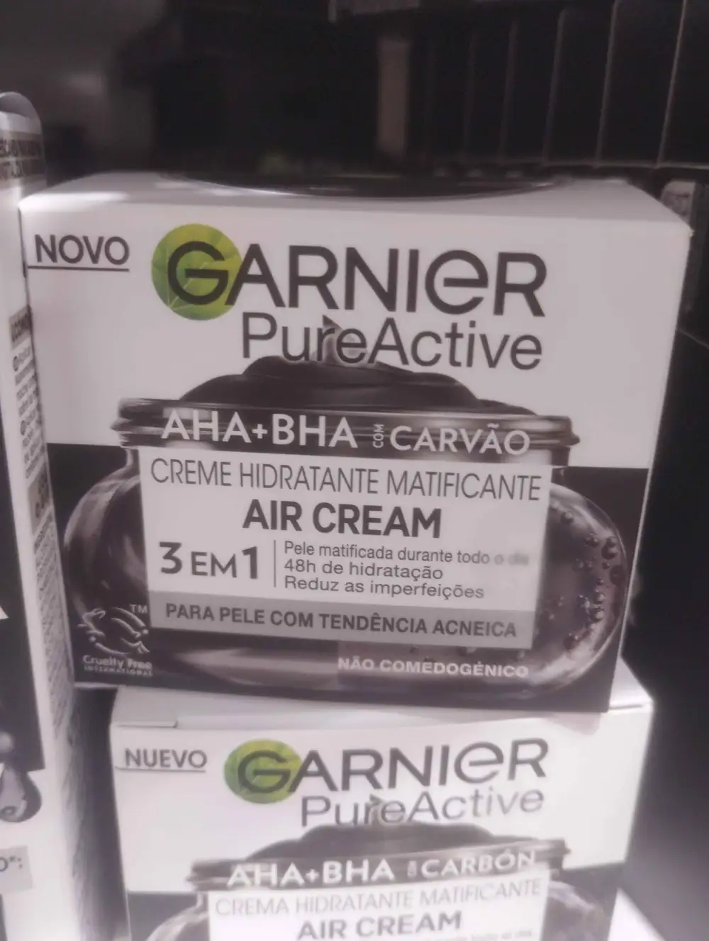 GARNIER - PureActive - Creme hidratante matificante