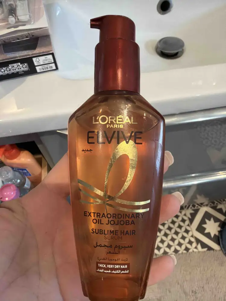 L'ORÉAL PARIS - Elvive Extraordinary oil jojoba - Sublime hair serum