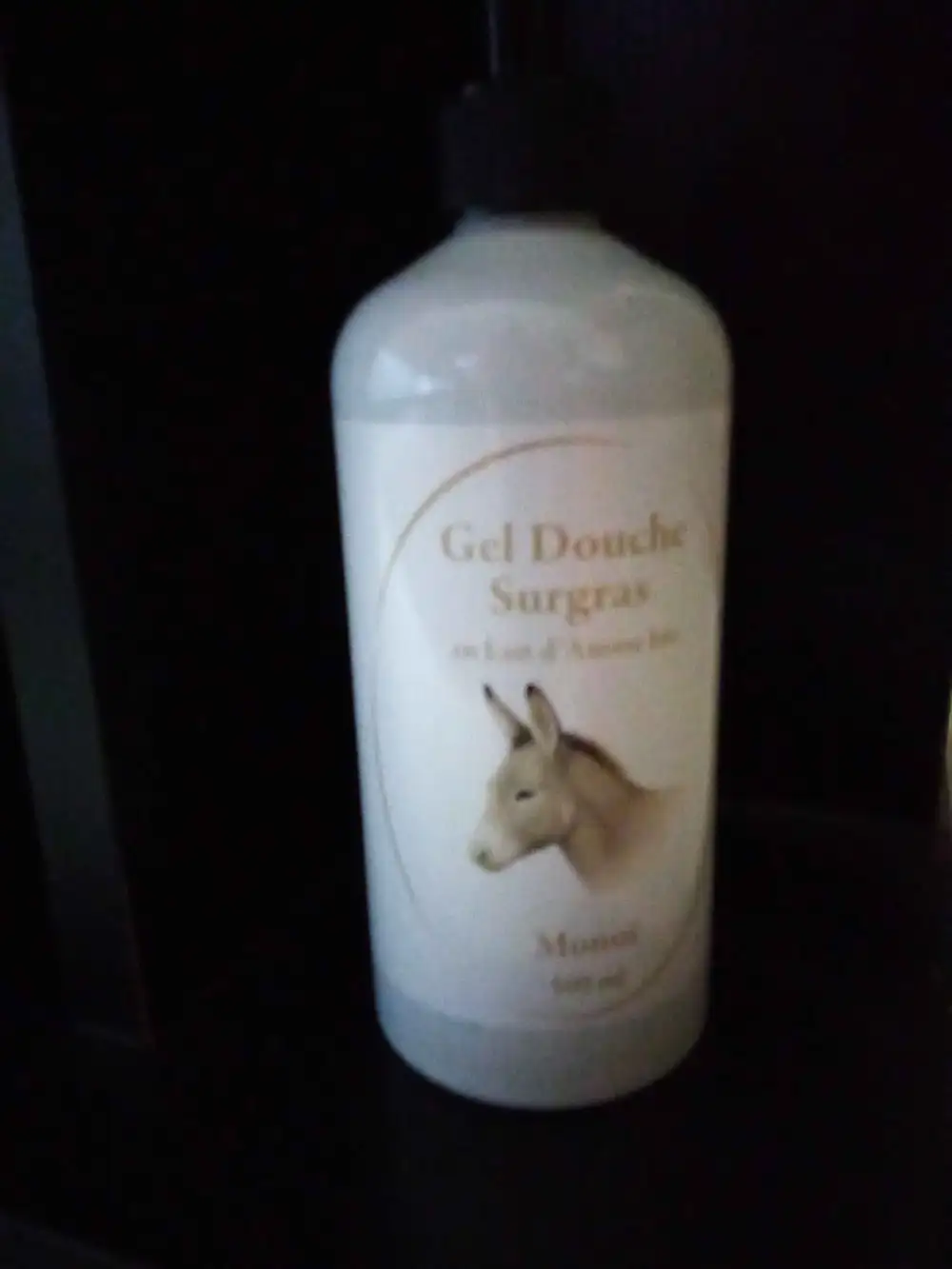 SARYANE - Gel douche surgras au lait d'ânesse bio