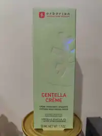 ERBORIAN - Centella crème - Crème hydratante apaisante