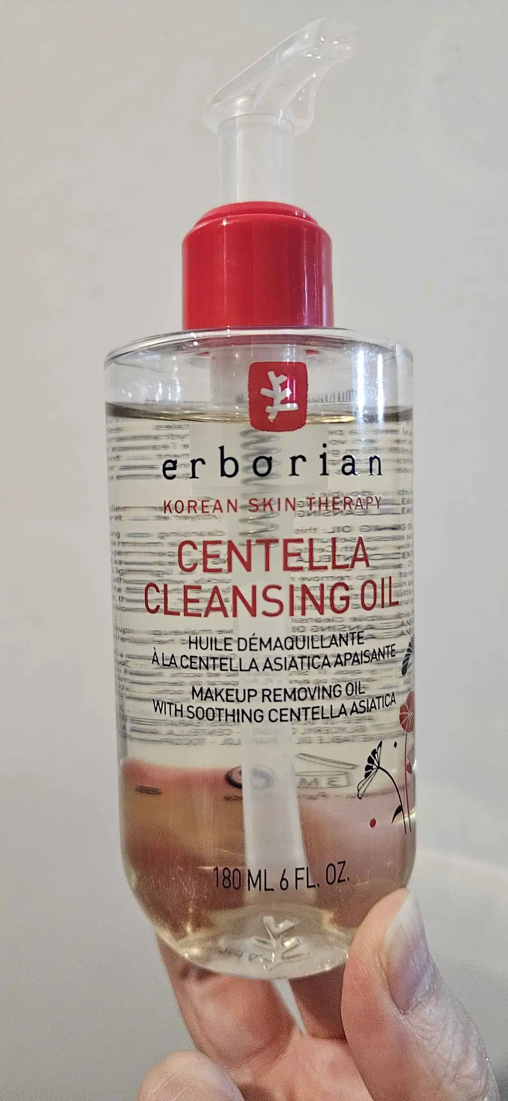 ERBORIAN - Huile démaquillante à la centella asiatica apaisante