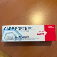 EDEL WHITE - Care Forte - Dentifrice