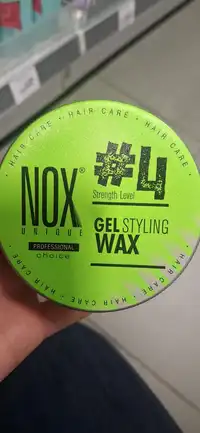 NOX UNIQUE - Gel styling wax #4