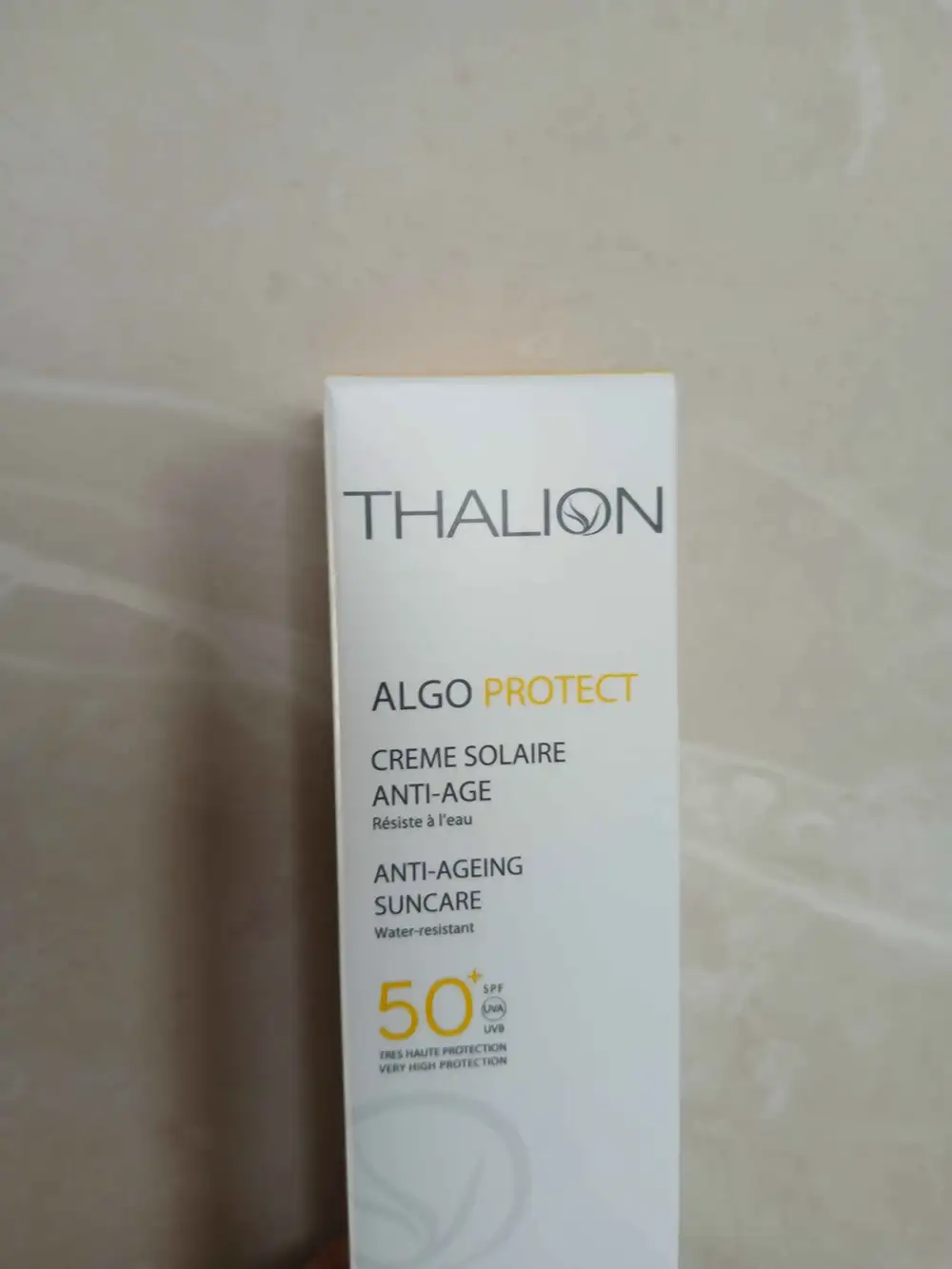 THALION - Algo protect - Crème solaire anti-âge SPF 50+