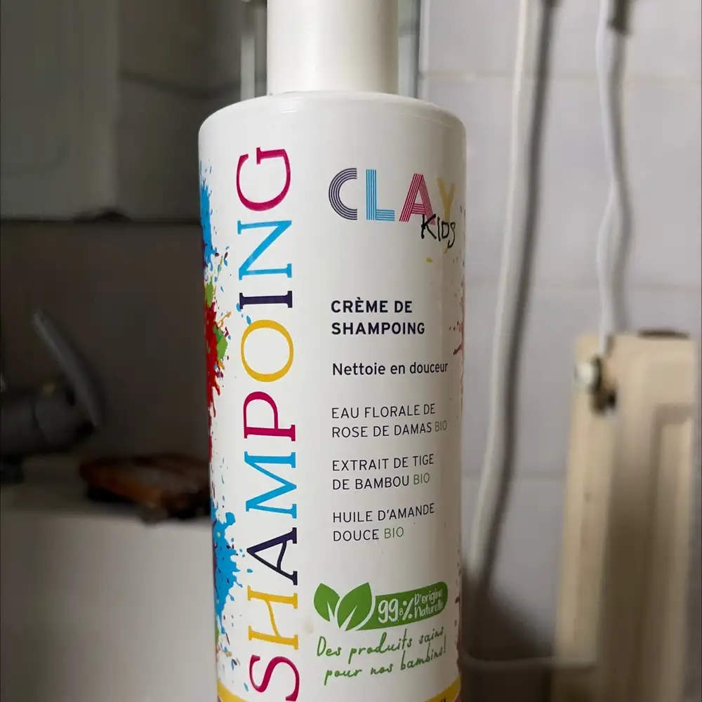 CLAY KIDS - Crème de shampooing 