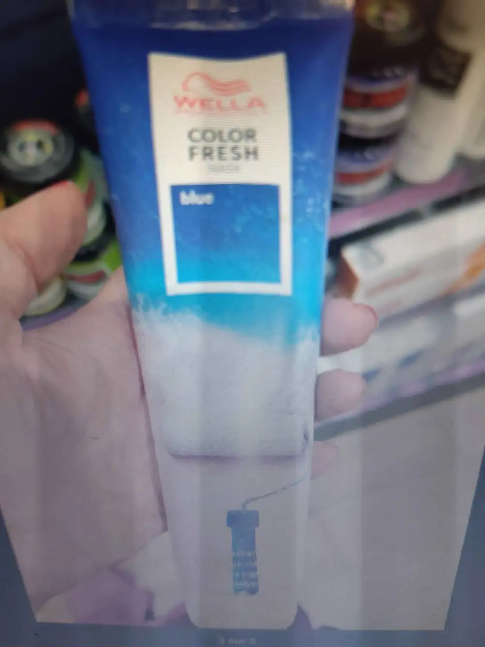 WELLA - Color fresh - Masque blue