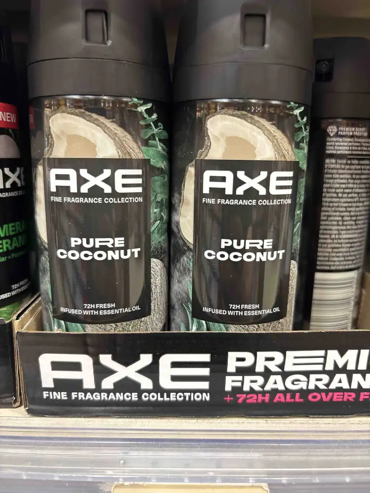 AXE - Pure coconut - Déodorant 72h fresh
