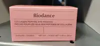BIODANCE - Patchs pour les yeux aux peptides de collagène