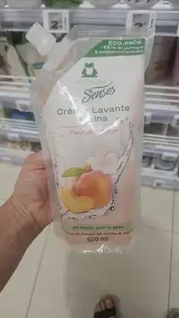 RAINETT - Senses - Crème lavante mains fleur de pêcher