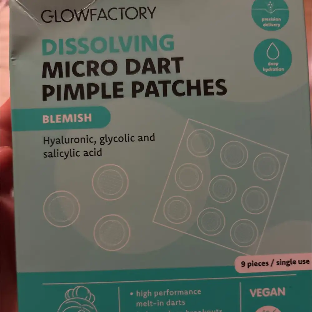 GLOW FACTORY - Dissolving micro dart pimple patches blemish