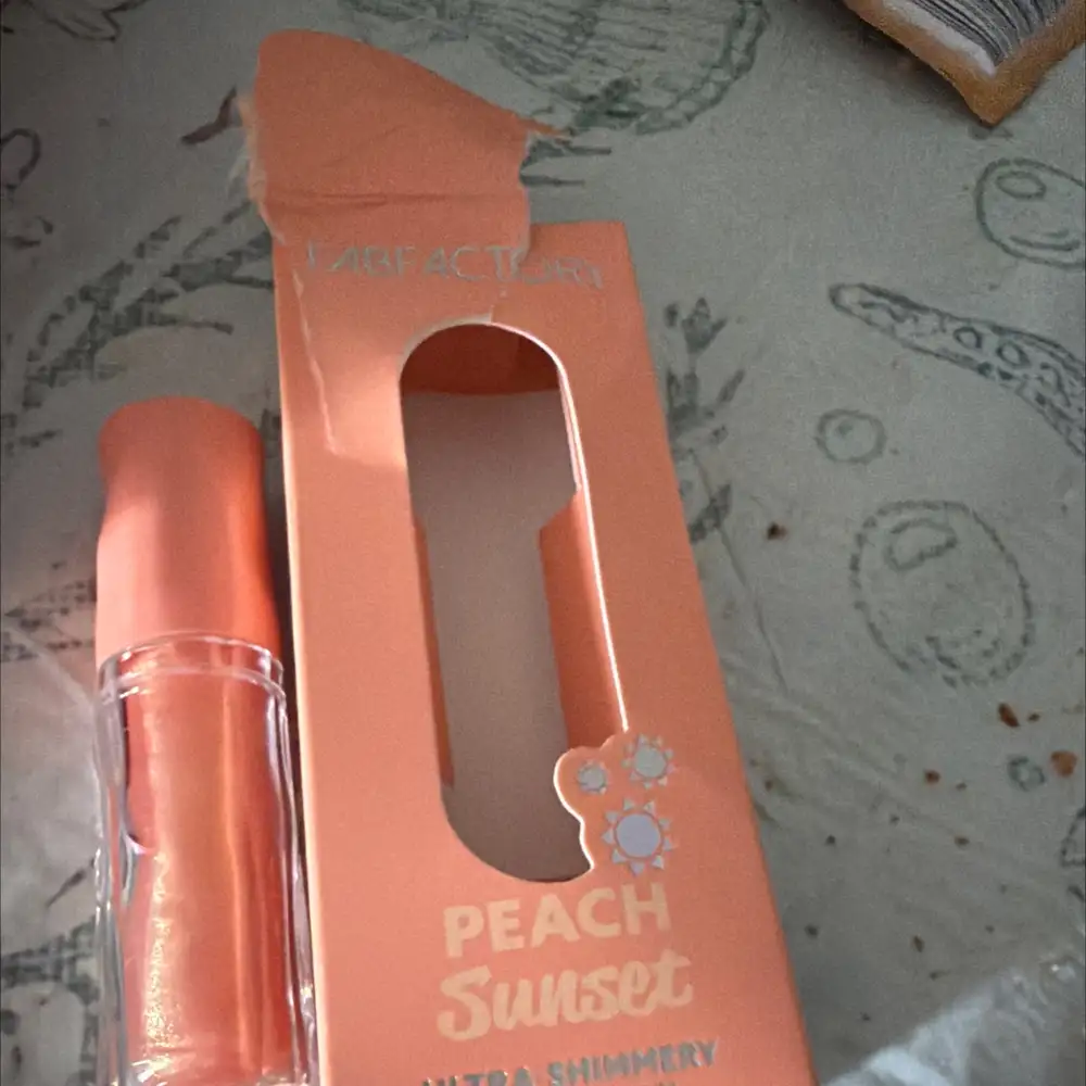 FAB FACTORY - Peach sunset - Lip oil