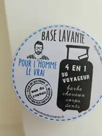 MAS DU ROSEAU - Pour l'homme le vrai - Base lavante