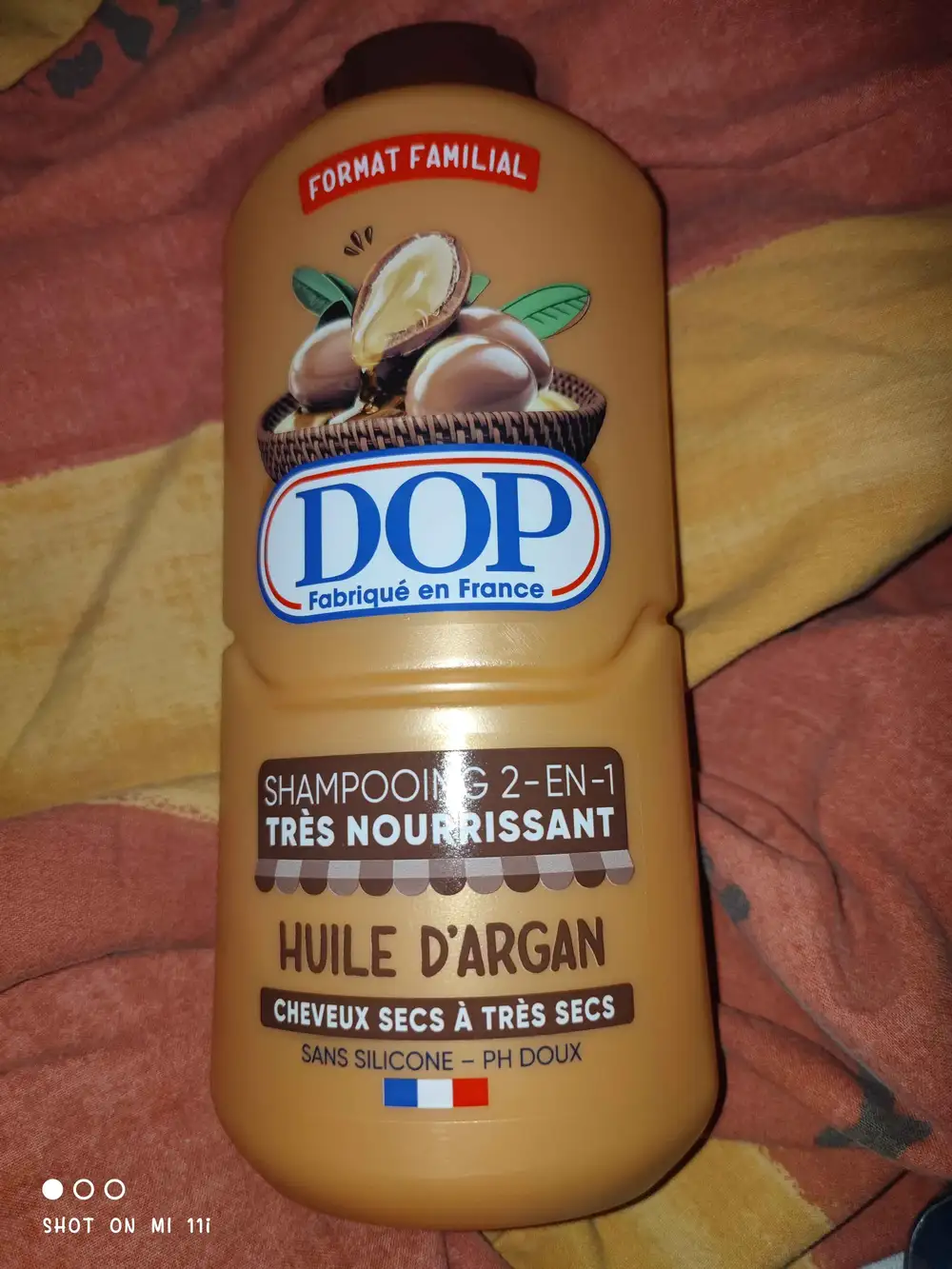 DOP - Huile d'argan - Shampooing 2 en 1 très nourrissant