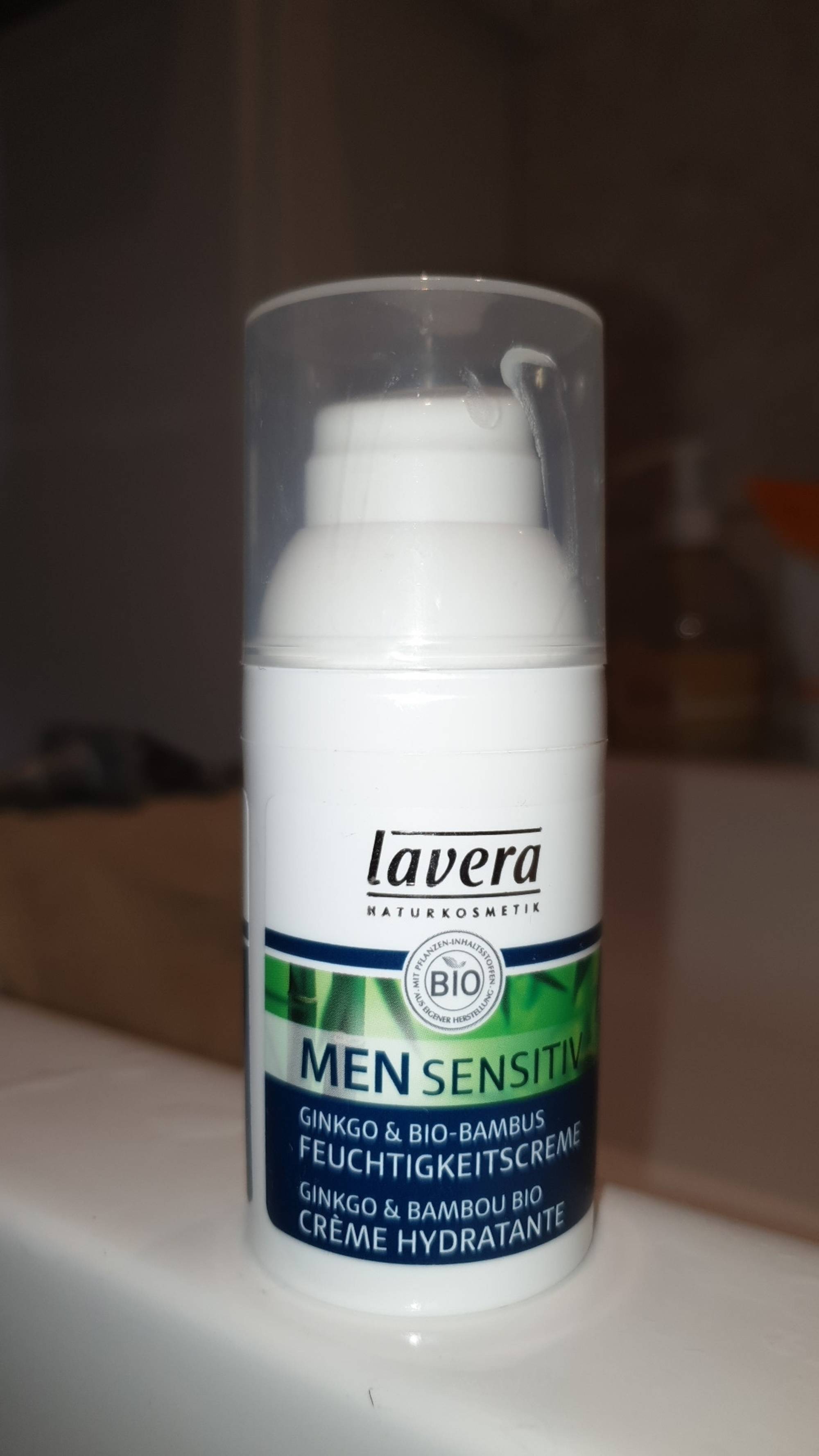 LAVERA - Men sensitive - Crème hydratante