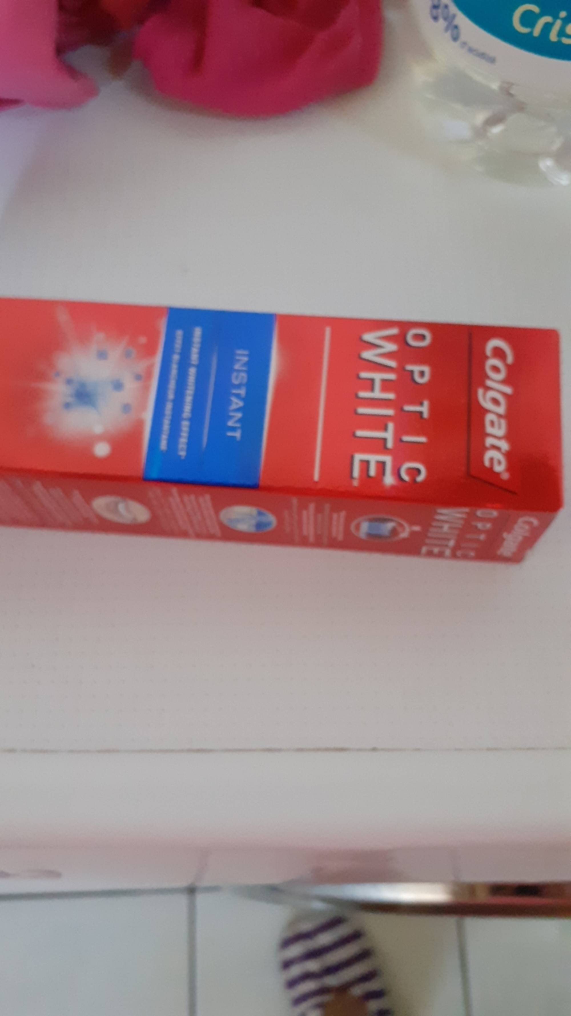 COLGATE - Optic white instant - Dentifrice