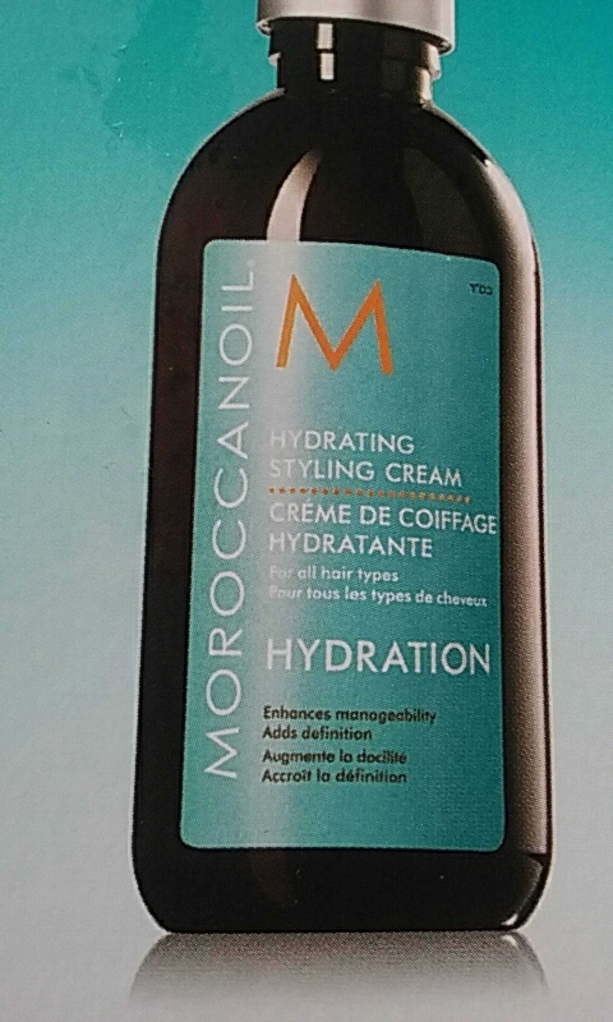 MOROCCANOIL - Crème de coiffage hydratante
