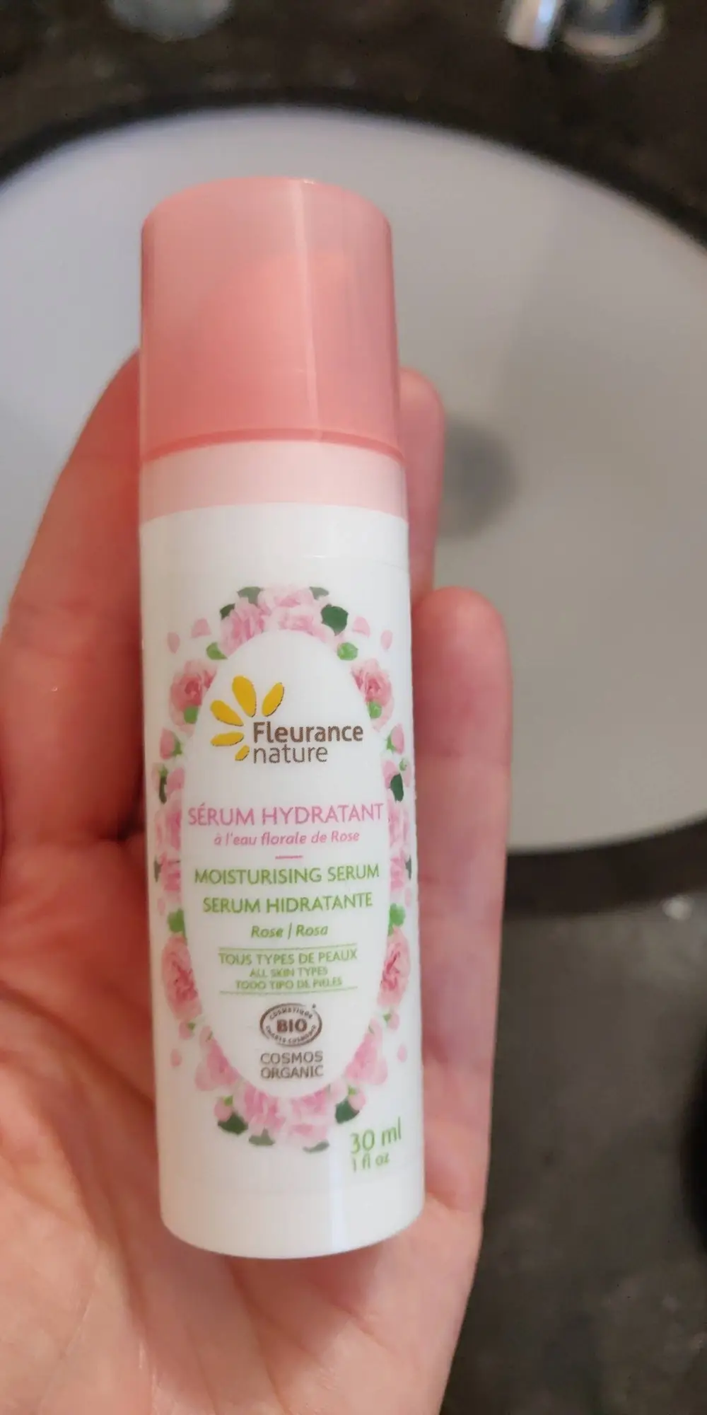 FLEURANCE NATURE - Sérum hydratant à l'eau florale de rose