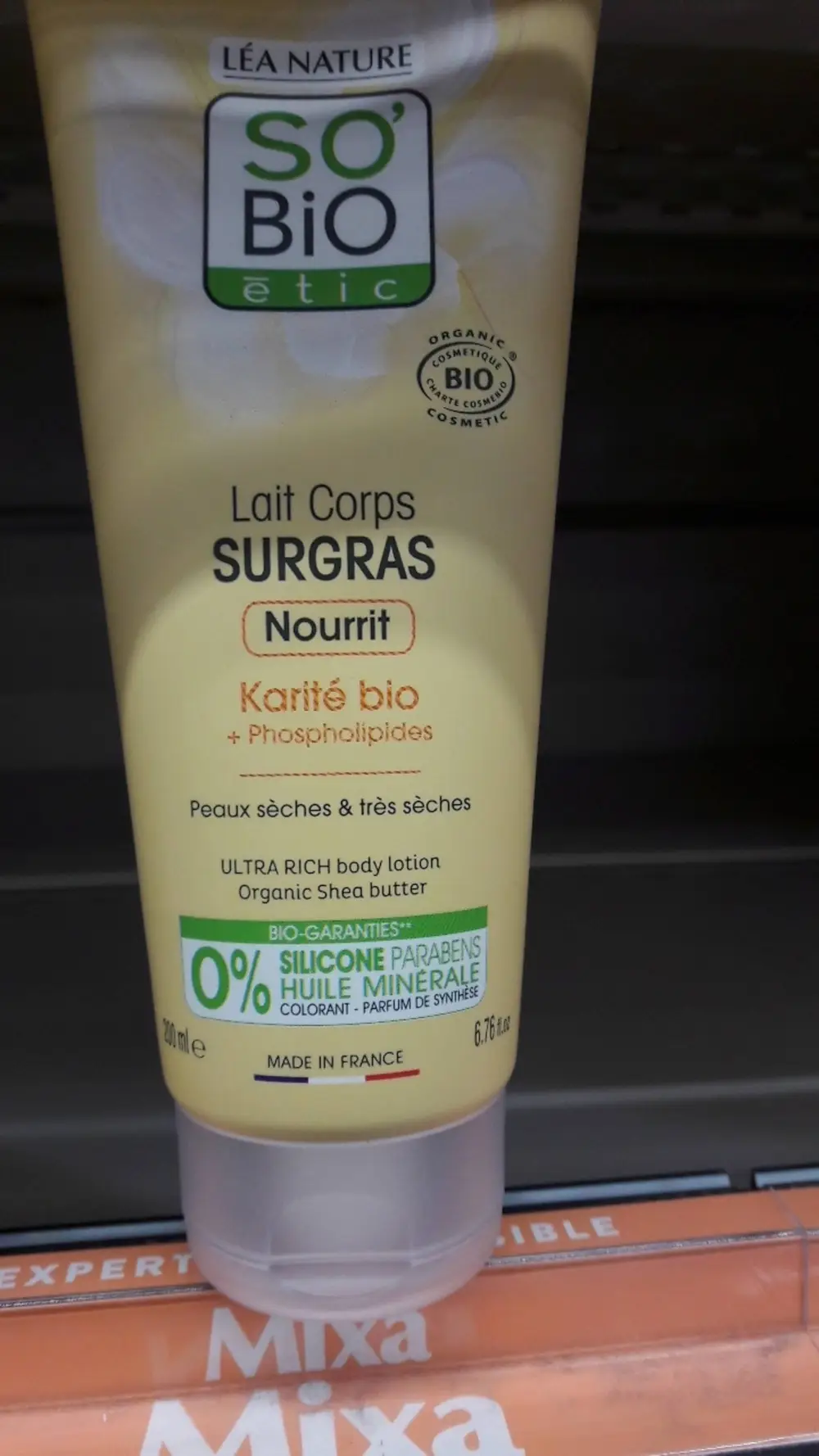 SO'BIO ÉTIC - Lait corps surgras karité bio