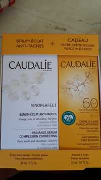 CAUDALIE - Vinoperfect - Sérum éclat anti-taches & Crème solaire visage anti-rides