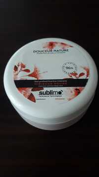 SUBLIMO - Douceur nature Hibiscus rouge - Soin profond nutrition intensive