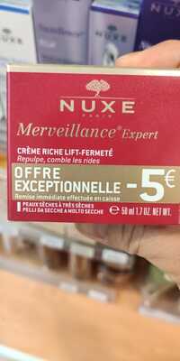 NUXE PARIS - Merveillance expert - Crème riche lift-fermeté