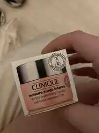 CLINIQUE - Moisture surge intense - Soin hydro-relipidant 72h