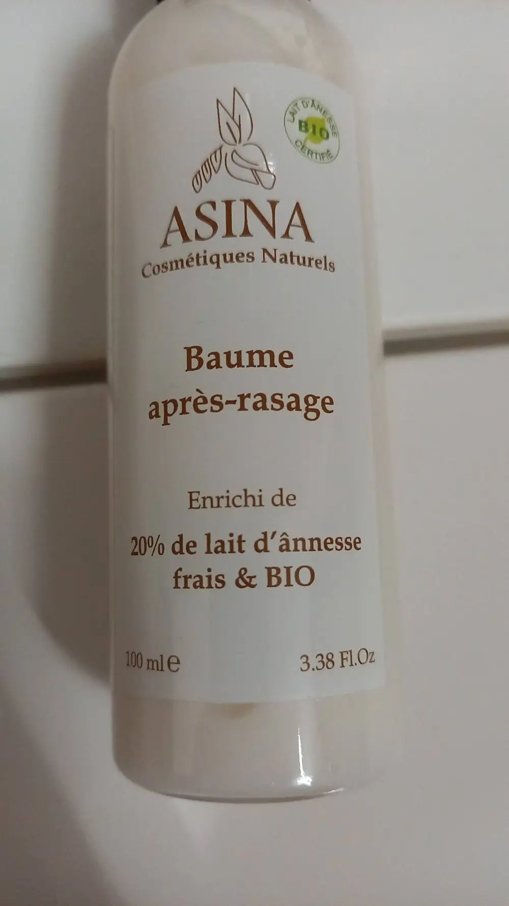 ASINA - Baume après-rasage