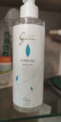 COULEURS GAÏA - Embruns - Spray salin Bio