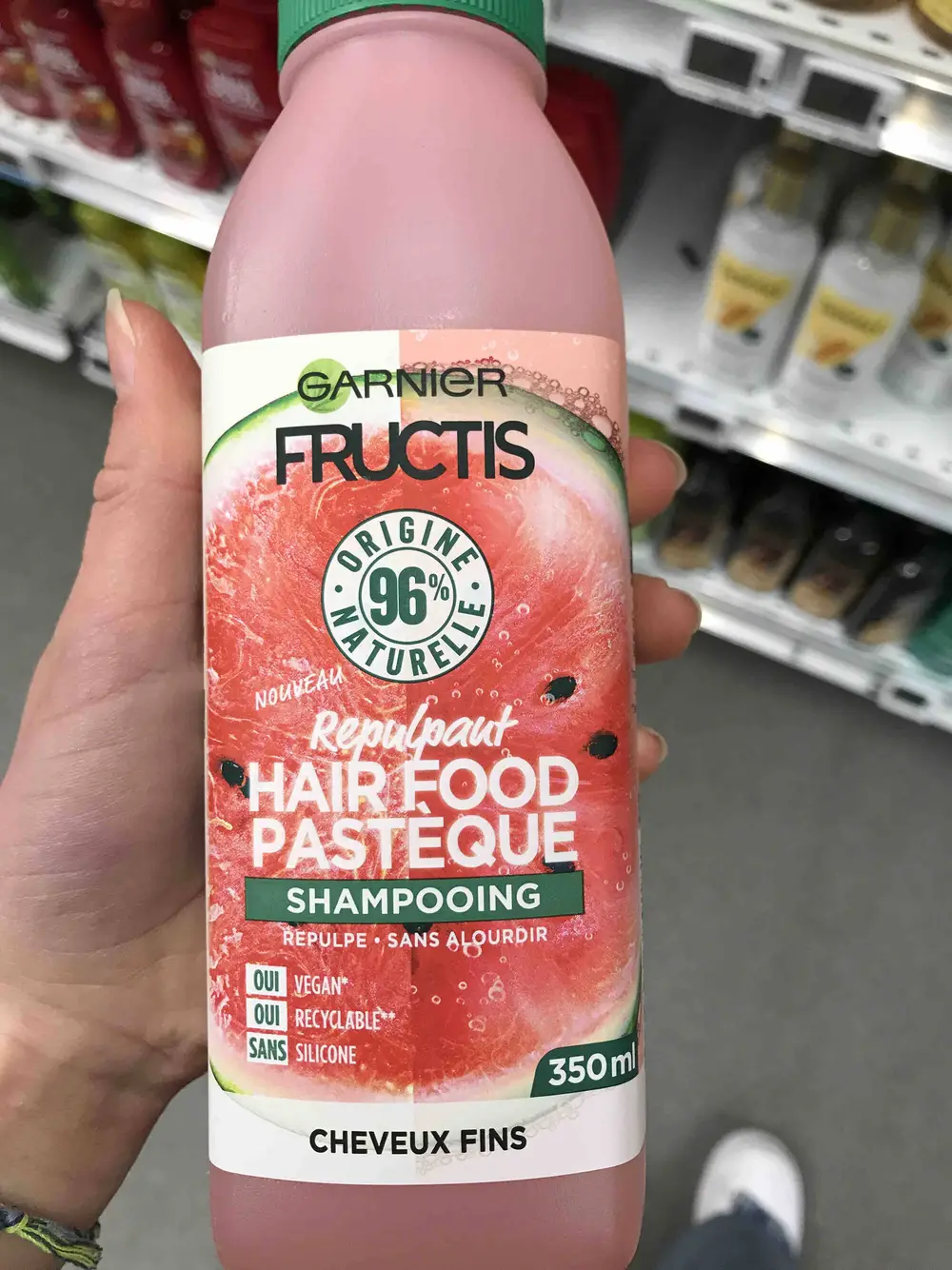 GARNIER - Fructis Hair Food Pastèque - Shampooing