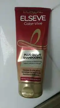 L'ORÉAL - Elsève color-vive - Plus qu'un shampooing