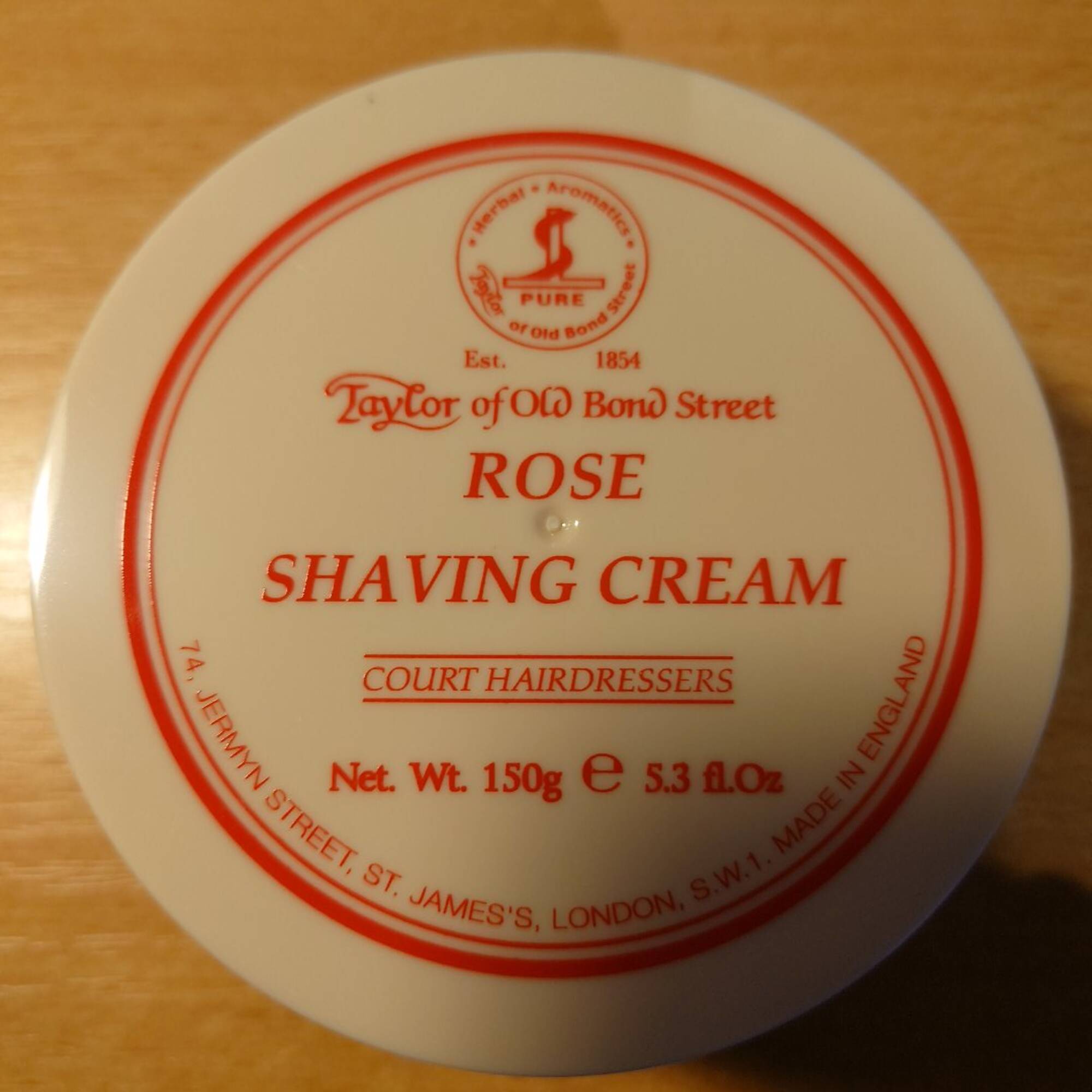 TAYLOR OF OLD BOND STREET - Rose - Shaving cream