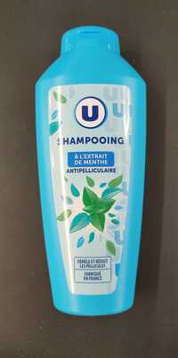 U - Shampooing à l'extrait de menthe antipelliculaire