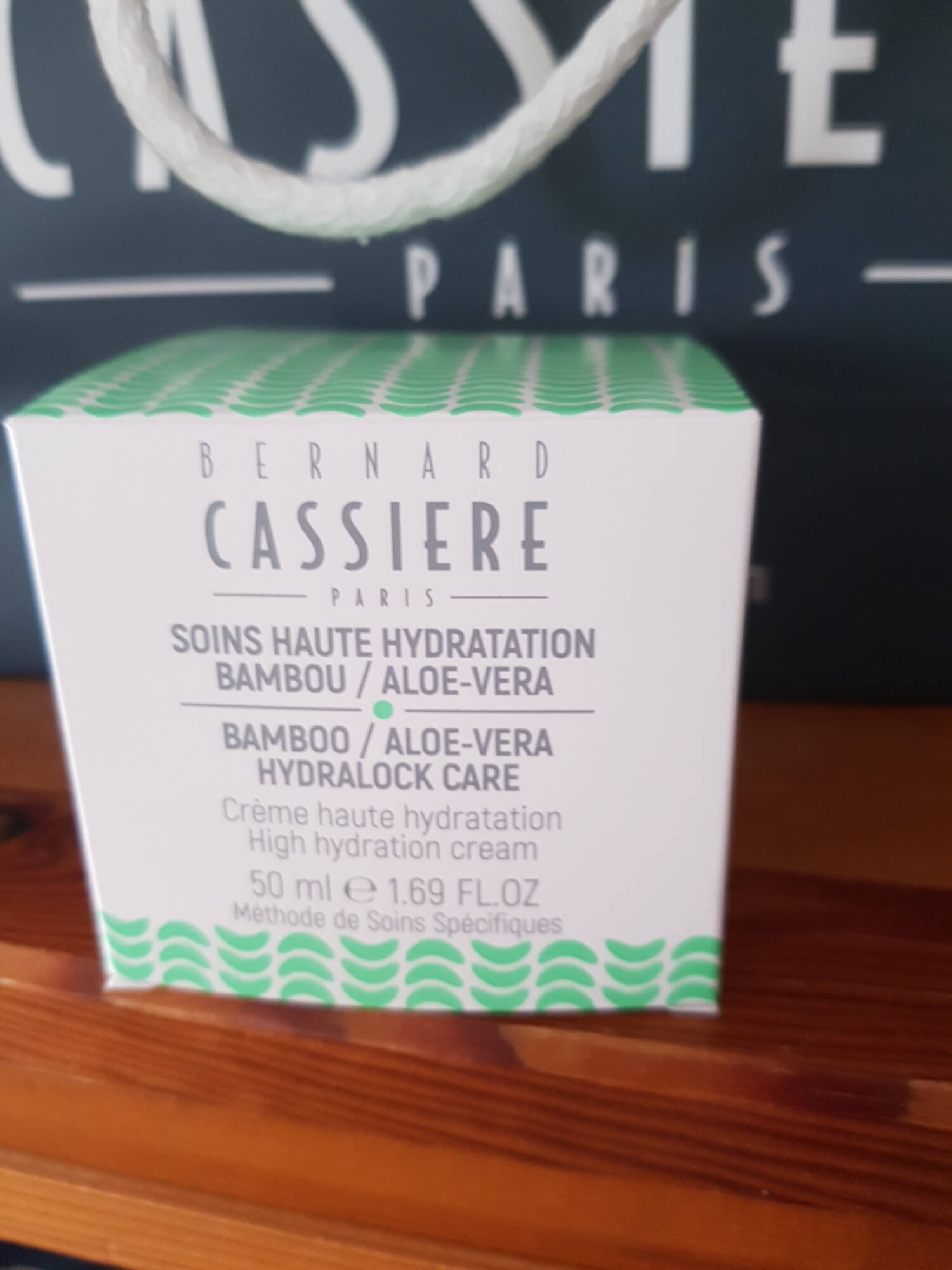 BERNARD CASSIÈRE - Crème  haute hydratation bambou et aloe vera