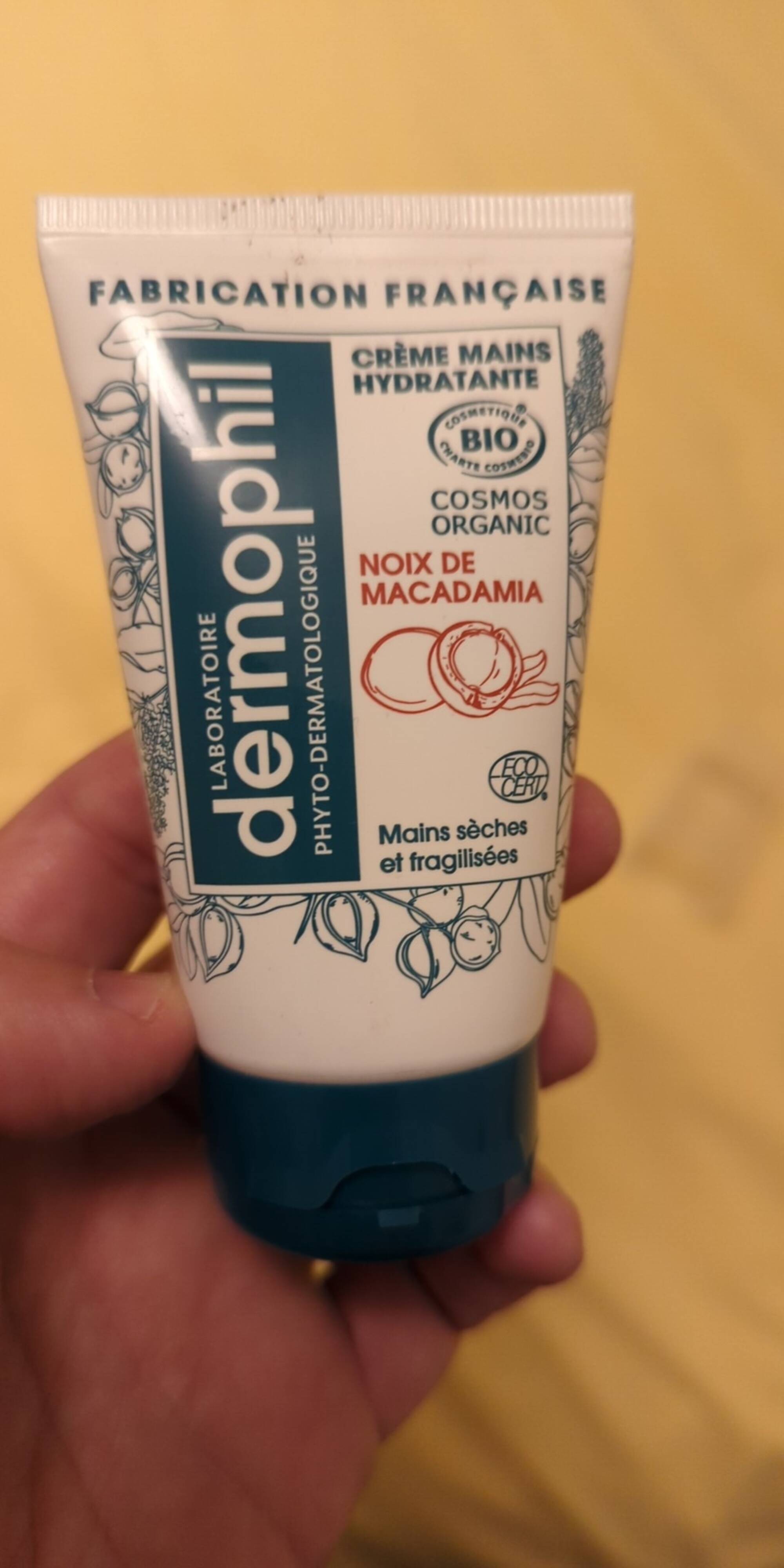 DERMOPHIL EXPERT - Noix de macadamia - Crème mains hydratante 