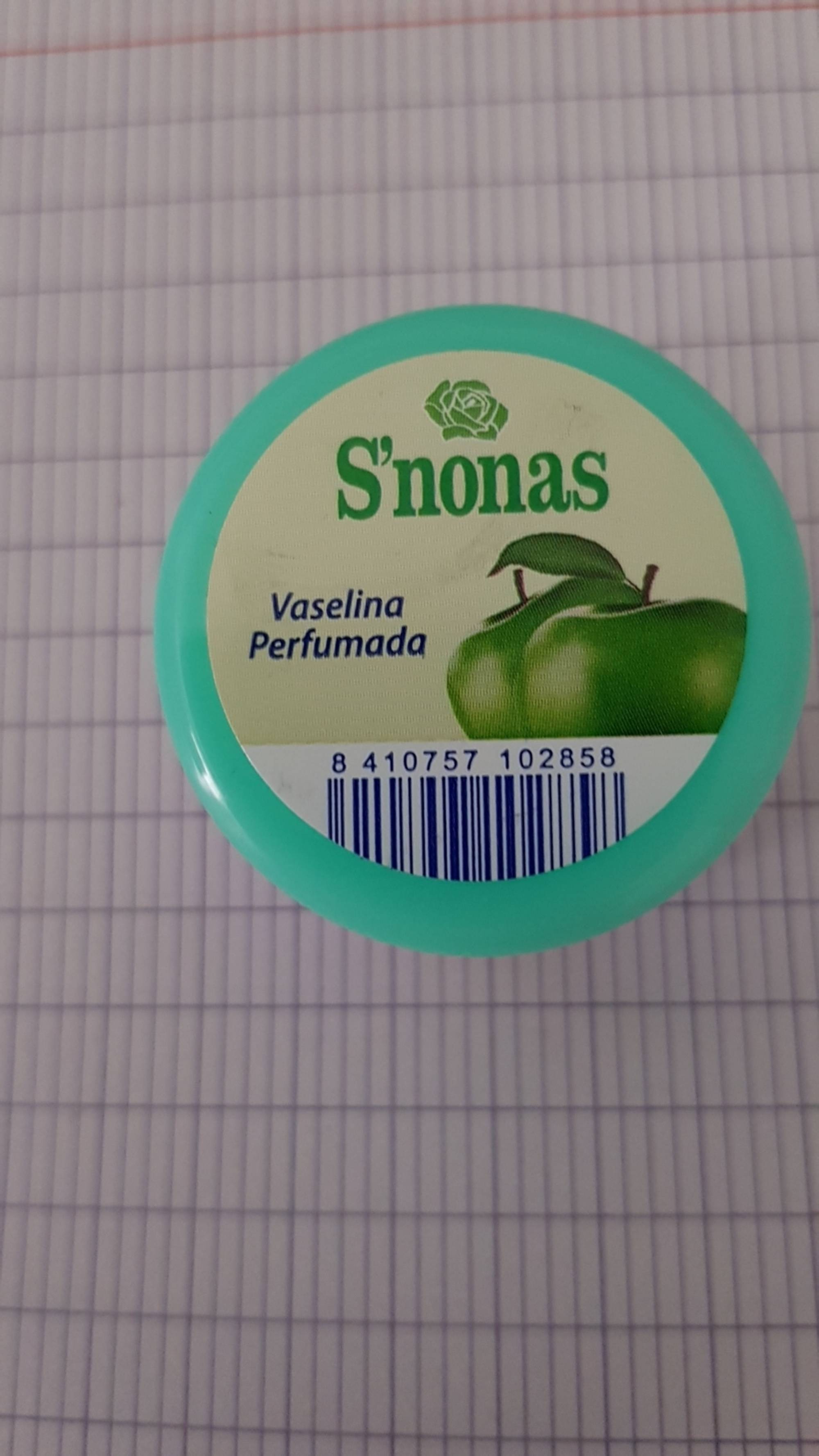 S'NONAS - Vaselina perfumada