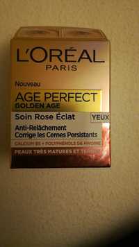 L'ORÉAL PARIS - Age perfect golden age - Soin rose éclat yeux