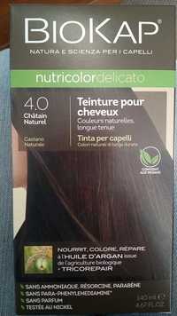 BIOKAP - Nutricolor delicato - Teinture pour cheveux 4.0 châtain naturel