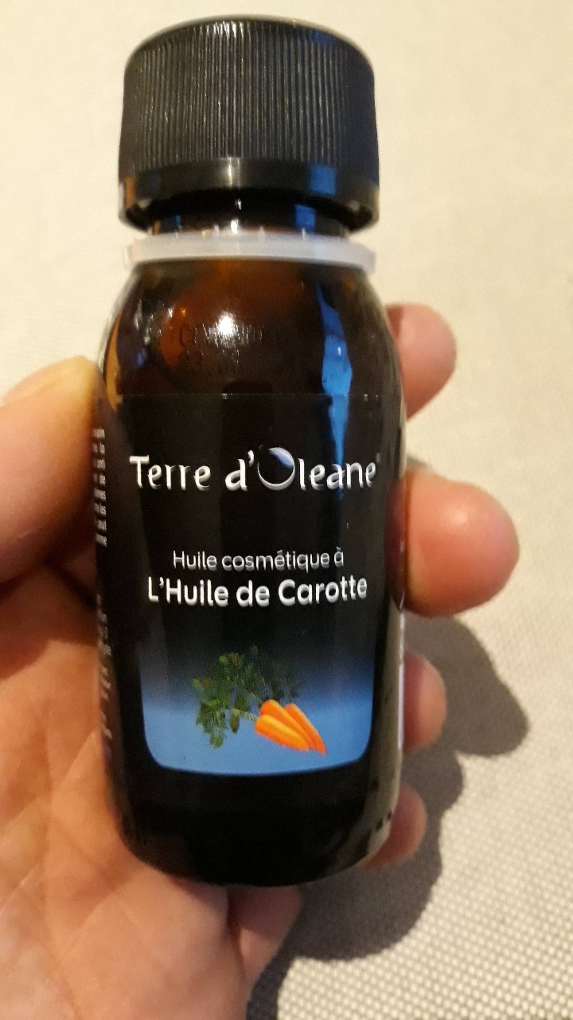 TERRE D'OLEANE - Huile cosmétique à l'huile de carotte